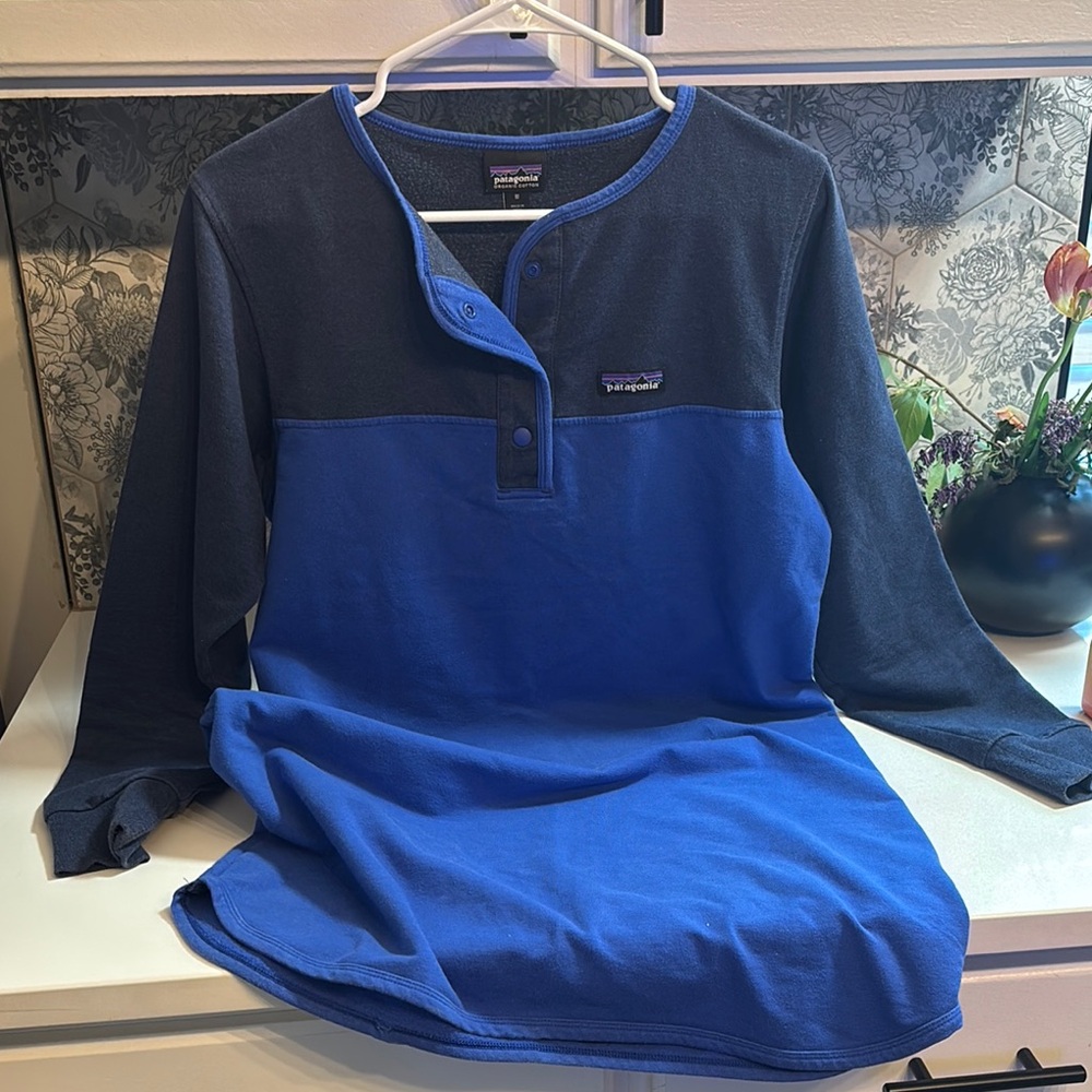 Patagonia Two-Tone Henley Dress